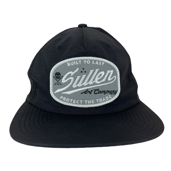 Sullen Art Co‎ | Adjustable | Black Snapback Hat w/ Patch Logo - Picture 1 of 8
